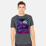 Neon Moon Eclipse-Mens-Heavyweight-Tee-Bruno Mota