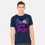 Neon Moon Eclipse-Mens-Heavyweight-Tee-Bruno Mota