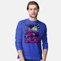 Neon Moon Eclipse-Mens-Long Sleeved-Tee-Bruno Mota