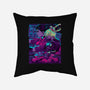 Neon Moon Eclipse-None-Removable Cover-Throw Pillow-Bruno Mota