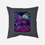 Neon Moon Eclipse-None-Removable Cover-Throw Pillow-Bruno Mota