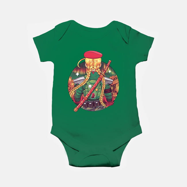 Autumn Fighter-Baby-Basic-Onesie-Bruno Mota