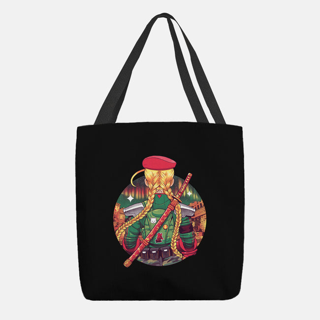 Autumn Fighter-None-Basic Tote-Bag-Bruno Mota