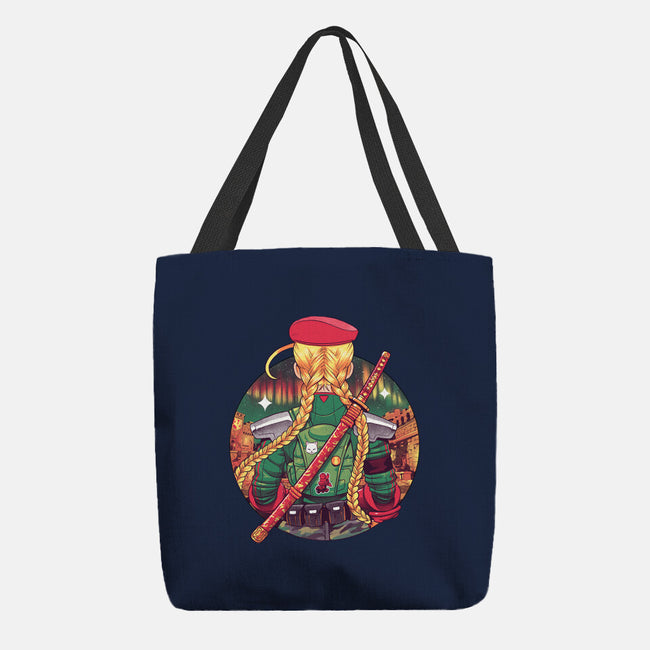 Autumn Fighter-None-Basic Tote-Bag-Bruno Mota