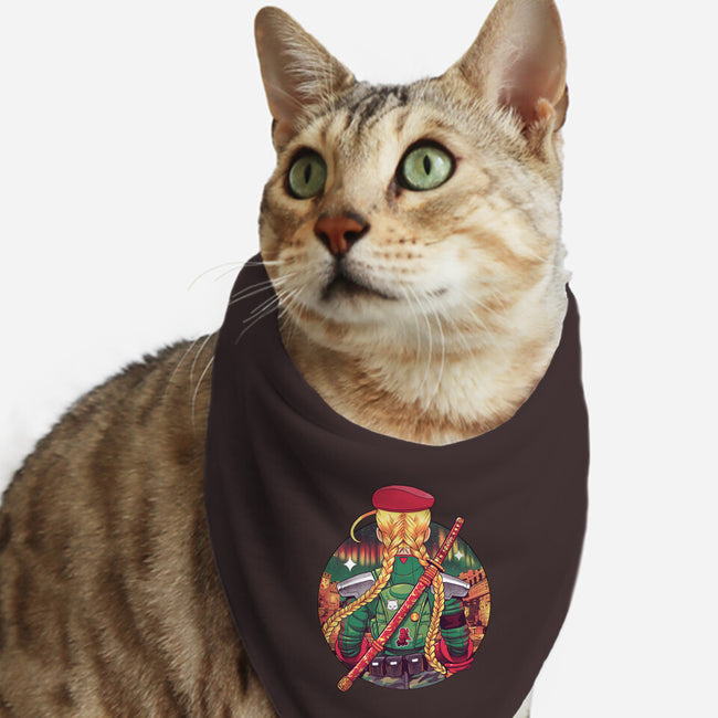 Autumn Fighter-Cat-Bandana-Pet Collar-Bruno Mota