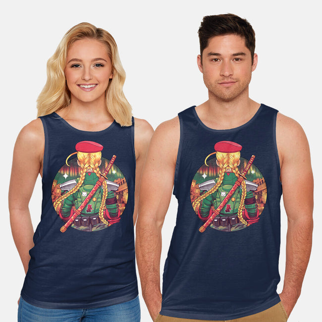 Autumn Fighter-Unisex-Basic-Tank-Bruno Mota