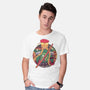 Autumn Fighter-Mens-Basic-Tee-Bruno Mota