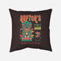 Raptor Tiki Room-None-Removable Cover-Throw Pillow-Nemons