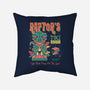 Raptor Tiki Room-None-Removable Cover-Throw Pillow-Nemons