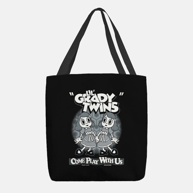 Lil' Grady Twins-None-Basic Tote-Bag-Nemons