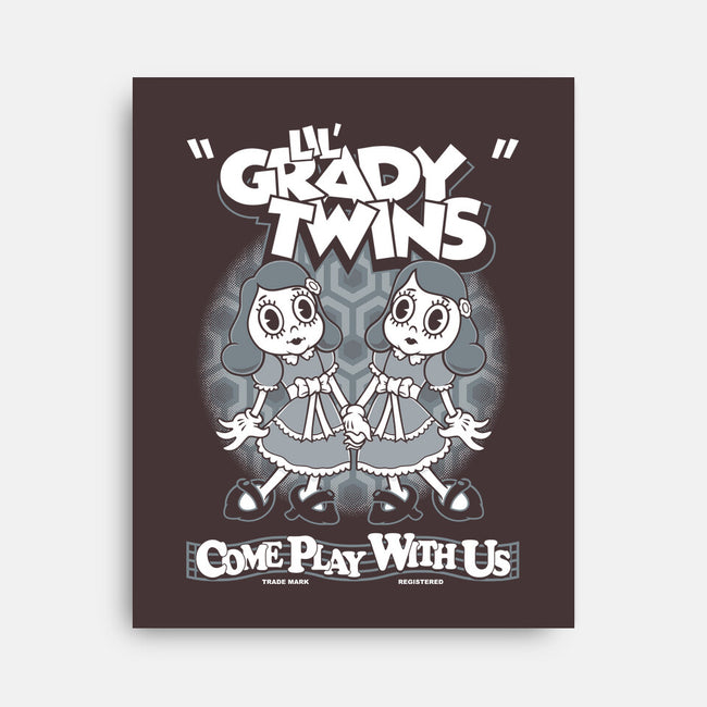 Lil' Grady Twins-None-Stretched-Canvas-Nemons