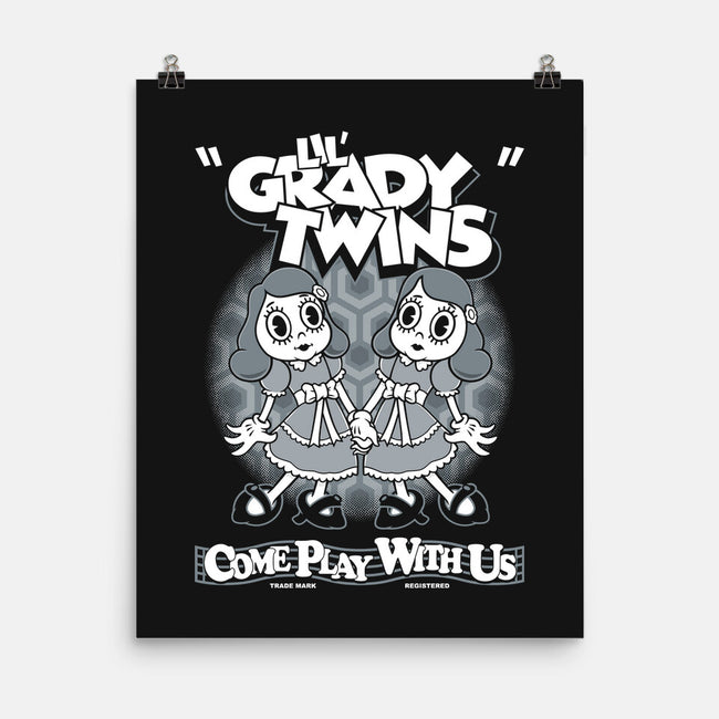 Lil' Grady Twins-None-Matte-Poster-Nemons