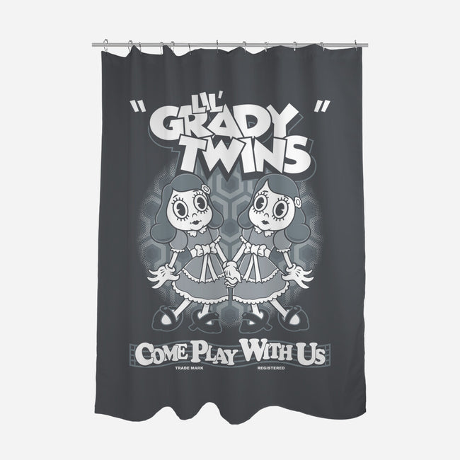 Lil' Grady Twins-None-Polyester-Shower Curtain-Nemons