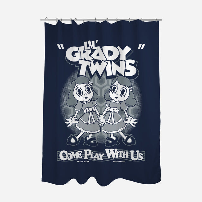 Lil' Grady Twins-None-Polyester-Shower Curtain-Nemons