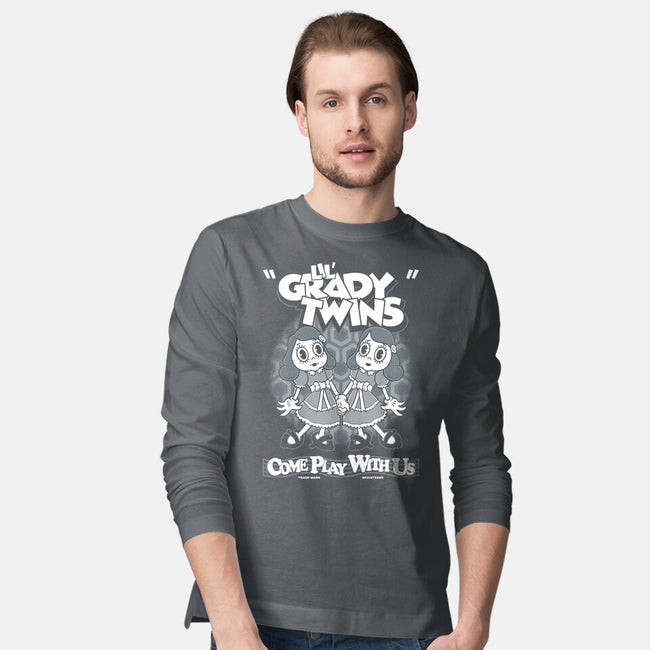 Lil' Grady Twins-Mens-Long Sleeved-Tee-Nemons