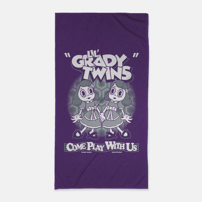 Lil' Grady Twins-None-Beach-Towel-Nemons