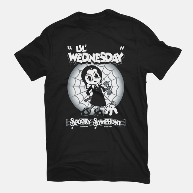 Lil' Wednesday-Womens-Basic-Tee-Nemons