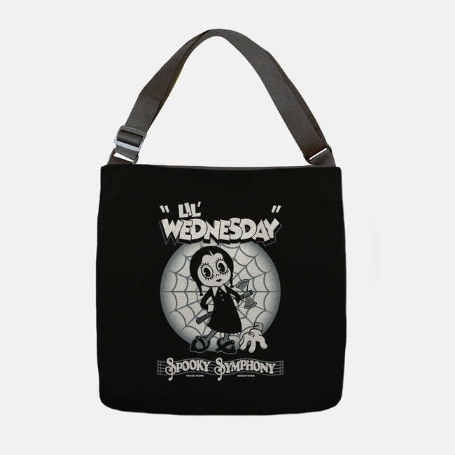 Lil' Wednesday-None-Adjustable Tote-Bag-Nemons