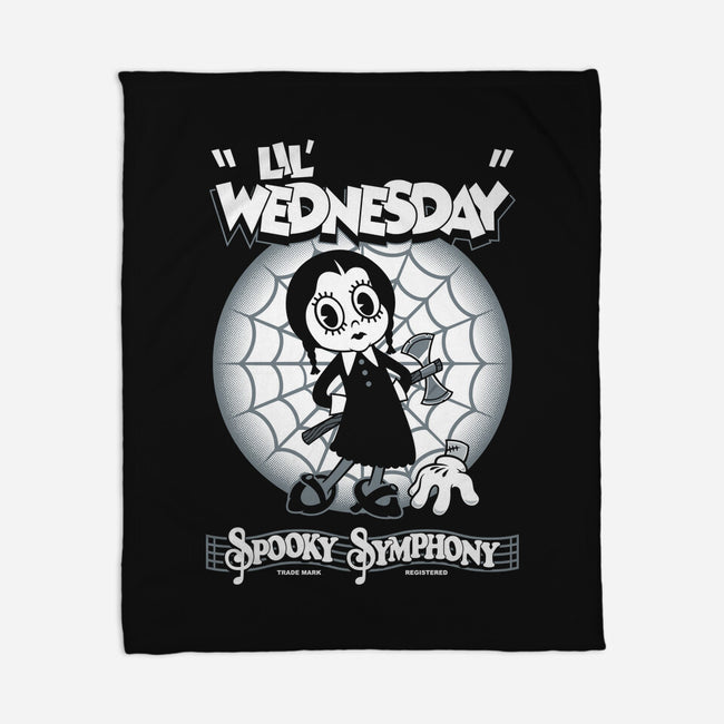 Lil' Wednesday-None-Fleece-Blanket-Nemons