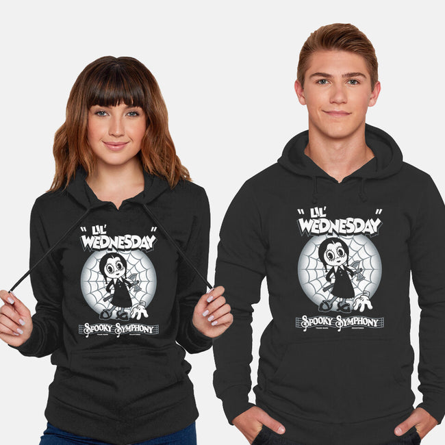 Lil' Wednesday-Unisex-Pullover-Sweatshirt-Nemons