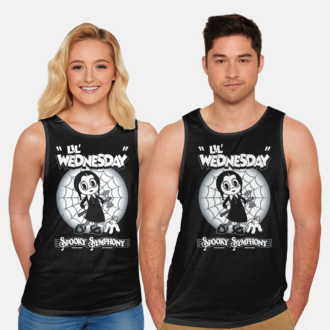 Lil' Wednesday-Unisex-Basic-Tank-Nemons