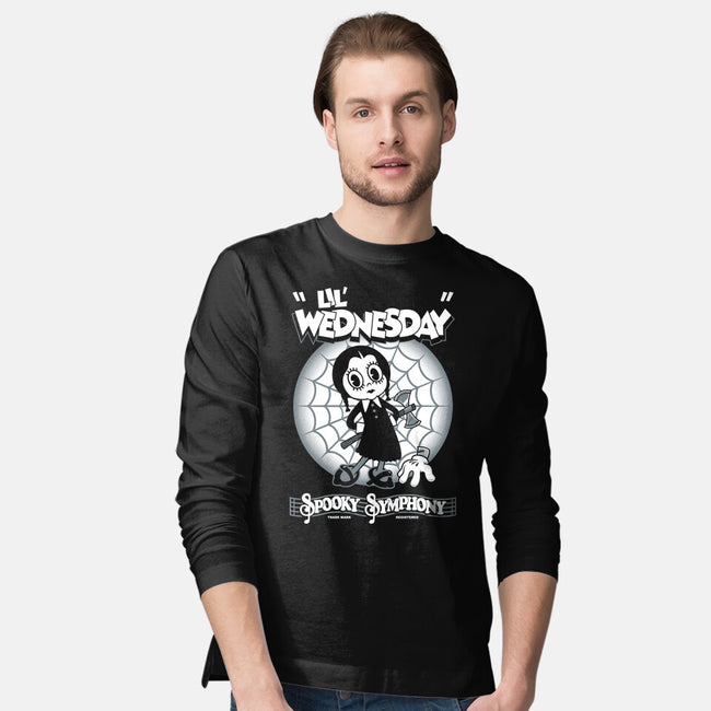 Lil' Wednesday-Mens-Long Sleeved-Tee-Nemons