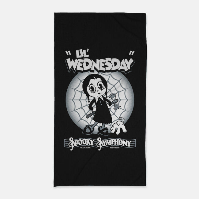 Lil' Wednesday-None-Beach-Towel-Nemons