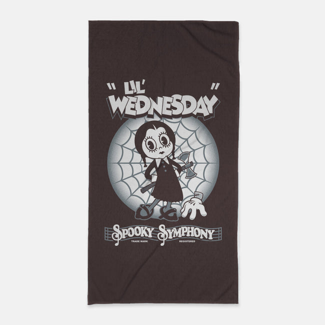 Lil' Wednesday-None-Beach-Towel-Nemons