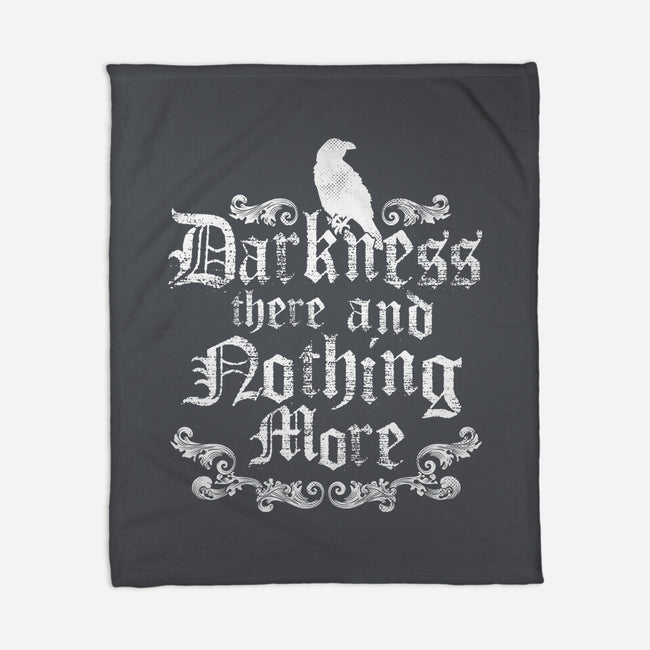 Darkness There-None-Fleece-Blanket-Nemons