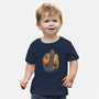 Leaning Dark Tower-Baby-Basic-Tee-Olipop