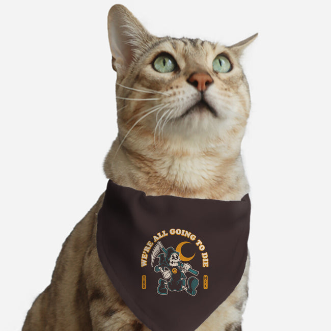 We're All Going To Die-Cat-Adjustable-Pet Collar-Nemons