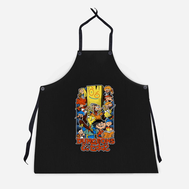 Dungeons And Edds-Unisex-Kitchen-Apron-Studio Mootant