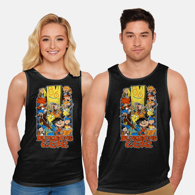 Dungeons And Edds-Unisex-Basic-Tank-Studio Mootant