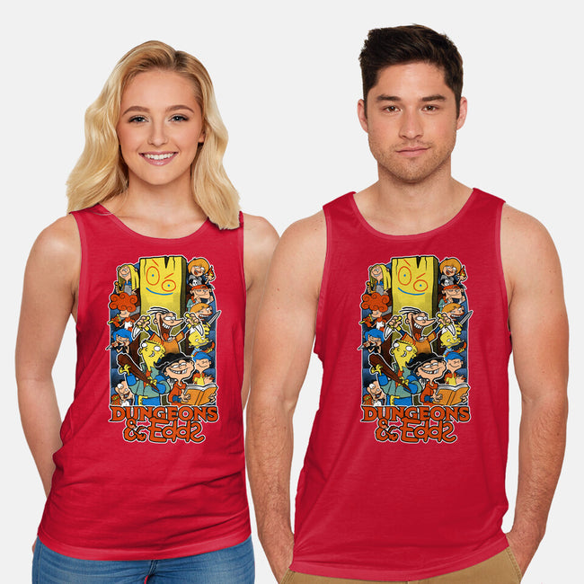 Dungeons And Edds-Unisex-Basic-Tank-Studio Mootant