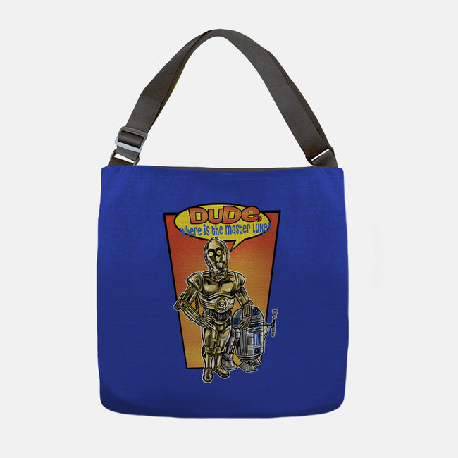 Where Is The Master Luke-None-Adjustable Tote-Bag-zascanauta