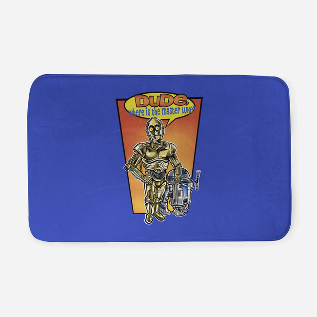 Where Is The Master Luke-None-Memory Foam-Bath Mat-zascanauta