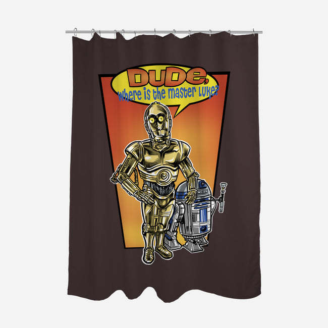 Where Is The Master Luke-None-Polyester-Shower Curtain-zascanauta