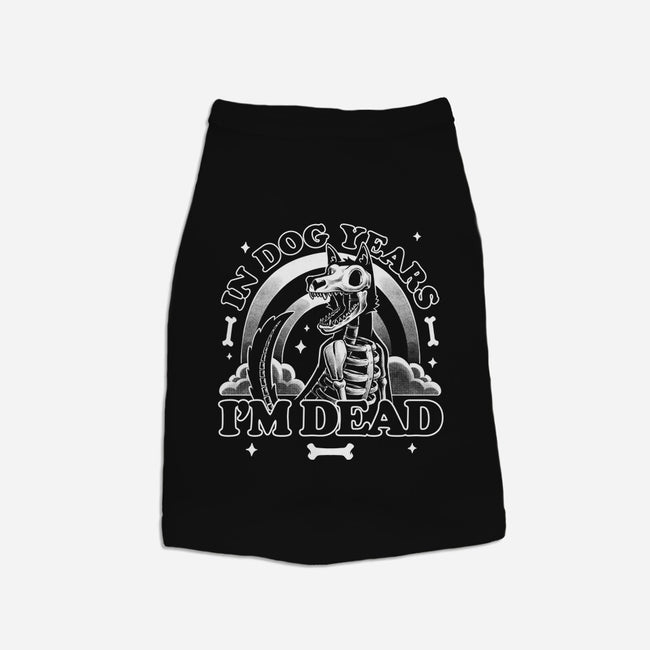 Dead In Dog Years-Dog-Basic-Pet Tank-Studio Mootant