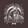 Dead In Dog Years-None-Removable Cover-Throw Pillow-Studio Mootant