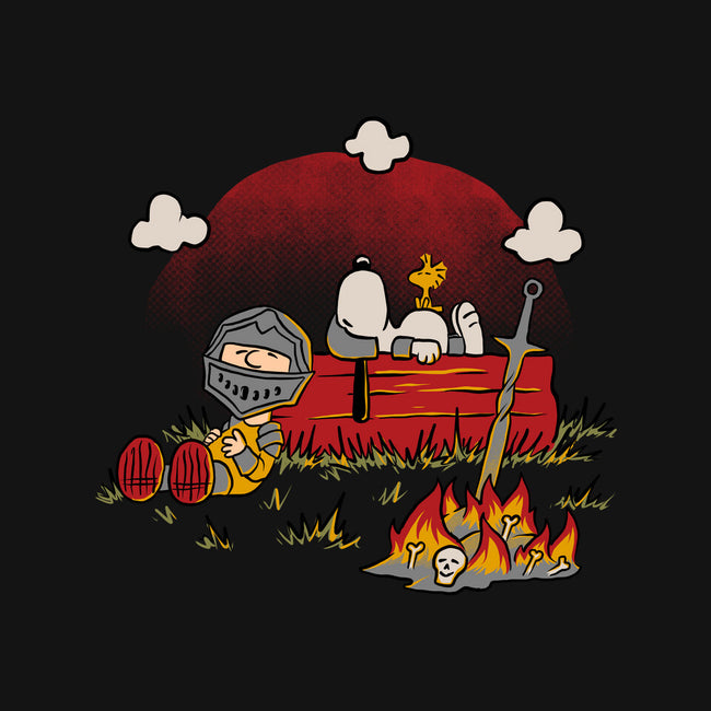 Snoopy Dark Souls-Mens-Premium-Tee-Studio Mootant