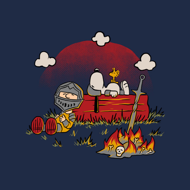 Snoopy Dark Souls-Baby-Basic-Tee-Studio Mootant