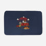 Snoopy Dark Souls-None-Memory Foam-Bath Mat-Studio Mootant