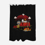 Snoopy Dark Souls-None-Polyester-Shower Curtain-Studio Mootant