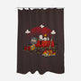 Snoopy Dark Souls-None-Polyester-Shower Curtain-Studio Mootant