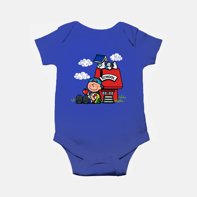 School Nuts-Baby-Basic-Onesie-Boggs Nicolas