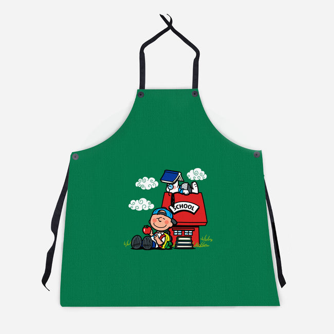 School Nuts-Unisex-Kitchen-Apron-Boggs Nicolas