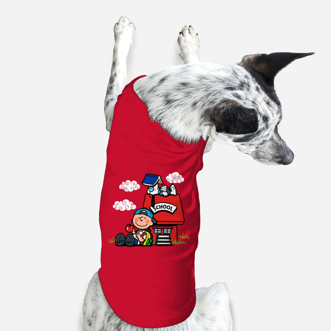 School Nuts-Dog-Basic-Pet Tank-Boggs Nicolas