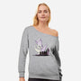 The Traveler Has Come-Womens-Off Shoulder-Sweatshirt-INCOGNIKO