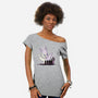 The Traveler Has Come-Womens-Off Shoulder-Tee-INCOGNIKO