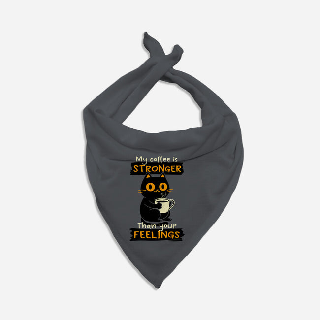 Stronger Than Your Feelings-Cat-Bandana-Pet Collar-Xentee